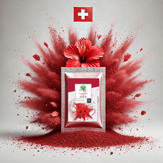 Red Hibiscus Powder - Leathium